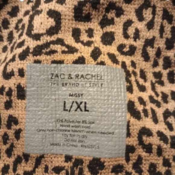 Zac & Rachel – The Brand of Style Missy Leggings – Size L/XL Leopard Print - Picture 5 of 5